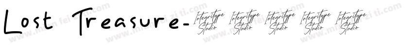 Lost Treasure字体转换